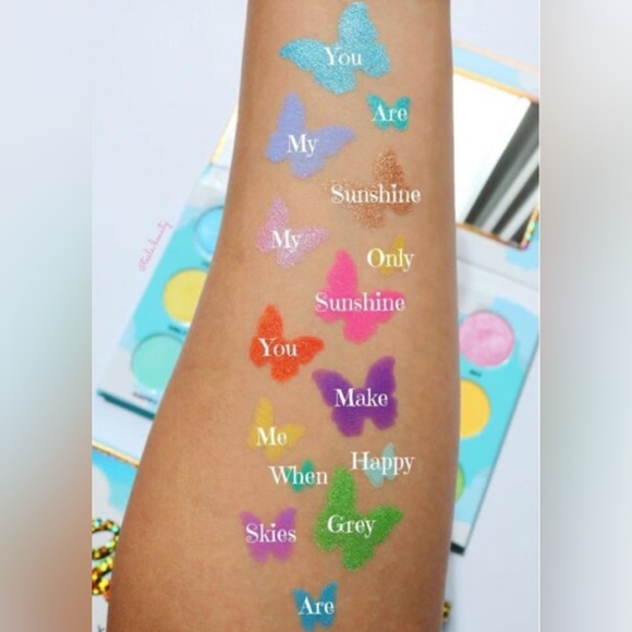 BN Peachy Queen – You Are My Sunshine Palette. Eyeshadow. Colorful Makeup - Picture 3 of 5